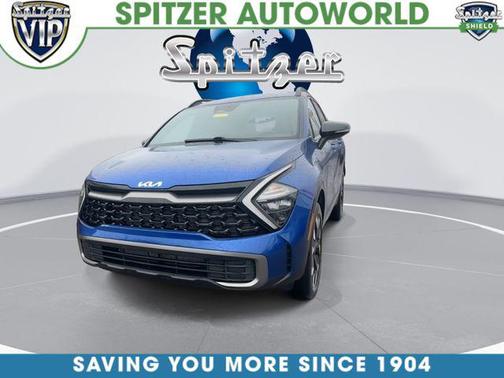 Sapphire Blue 2023 Kia Sportage X-Line