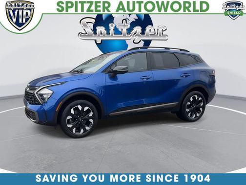 Sapphire Blue 2023 Kia Sportage X-Line