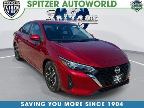 Scarlet Ember Tintcoat 2024 Nissan Sentra SV