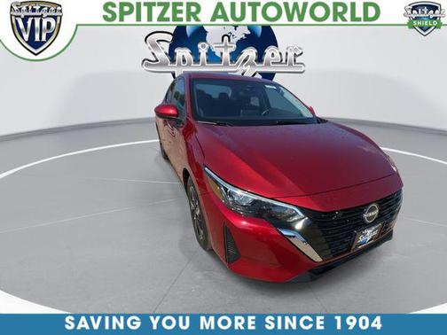 Scarlet Ember Tintcoat 2024 Nissan Sentra SV
