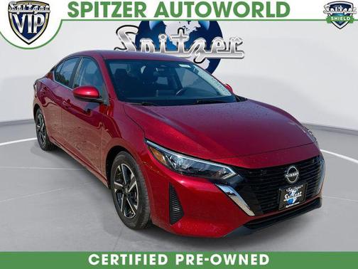 Scarlet Ember Tintcoat 2024 Nissan Sentra SV