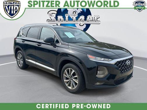 Twilight Black 2020 Hyundai SANTA FE SEL 2.4