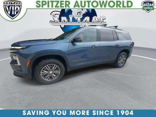 Lakeshore Blue Metallic 2025 Chevrolet Traverse LT