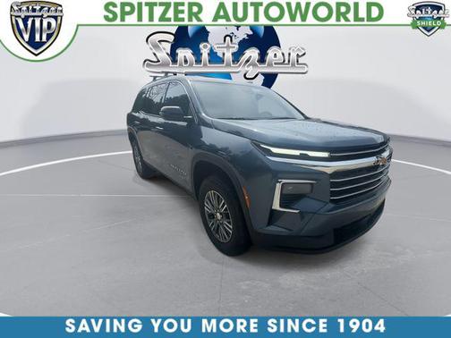 Lakeshore Blue Metallic 2025 Chevrolet Traverse LT