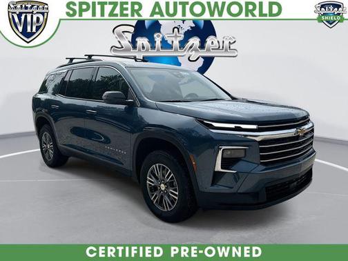 Lakeshore Blue Metallic 2025 Chevrolet Traverse LT
