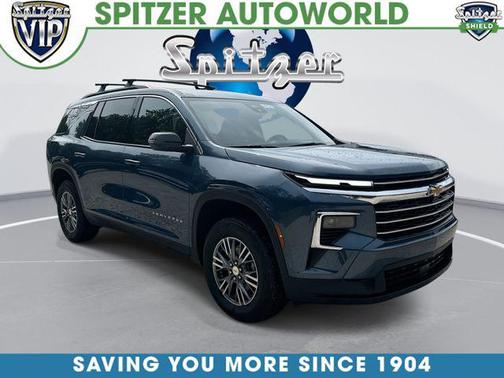 Lakeshore Blue Metallic 2025 Chevrolet Traverse LT