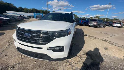 OXFORD WHITE 2020 Ford Explorer XLT