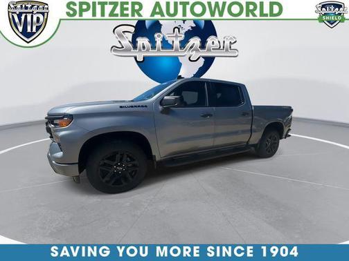Sterling Gray Metallic 2026 Chevrolet Silverado 1500 Custom
