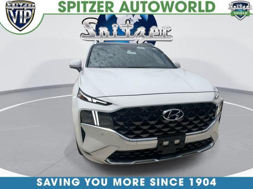 Serenity White Pearl 2023 Hyundai SANTA FE Calligraphy