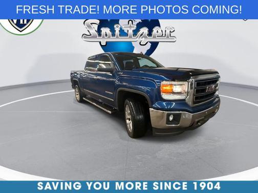 Stone Blue Metallic 2015 GMC Sierra 1500 SLT