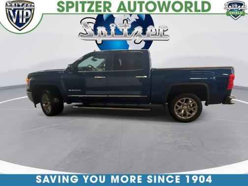Stone Blue Metallic 2015 GMC Sierra 1500 SLT