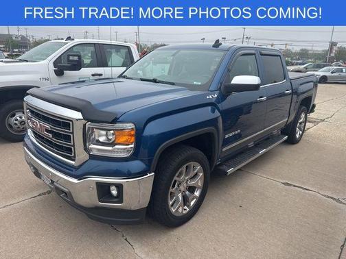 Stone Blue Metallic 2015 GMC Sierra 1500 SLT