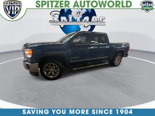 Stone Blue Metallic 2015 GMC Sierra 1500 SLT