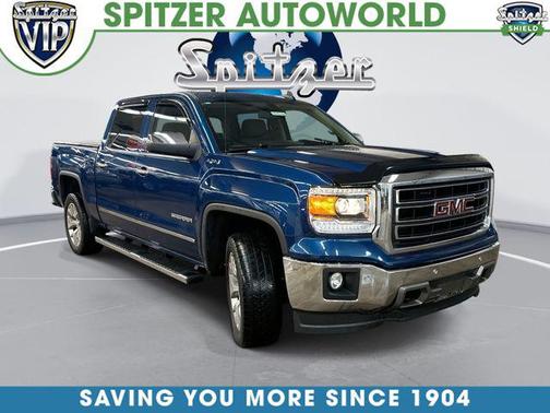 Stone Blue Metallic 2015 GMC Sierra 1500 SLT