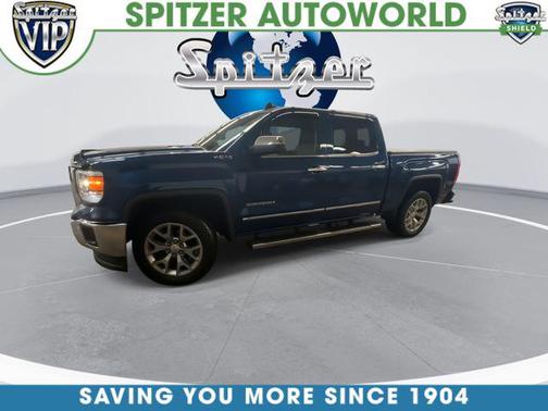 Stone Blue Metallic 2015 GMC Sierra 1500 SLT