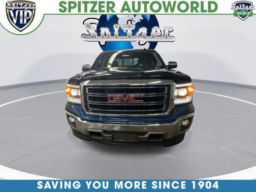 Stone Blue Metallic 2015 GMC Sierra 1500 SLT