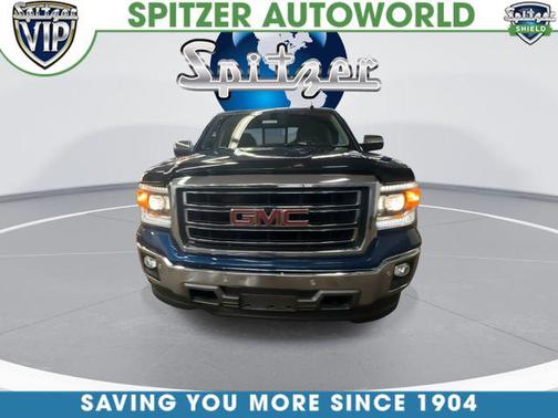Stone Blue Metallic 2015 GMC Sierra 1500 SLT