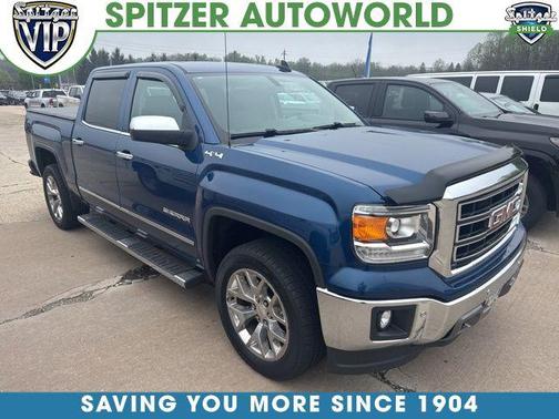 Stone Blue Metallic 2015 GMC Sierra 1500 SLT