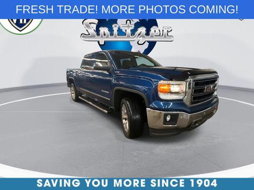 Stone Blue Metallic 2015 GMC Sierra 1500 SLT