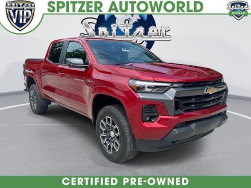 Radiant Red Tintcoat 2023 Chevrolet Colorado LT