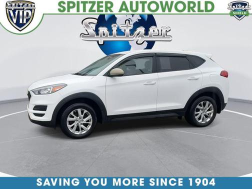 Winter White 2020 Hyundai TUCSON SE
