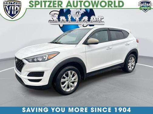 Winter White 2020 Hyundai TUCSON SE