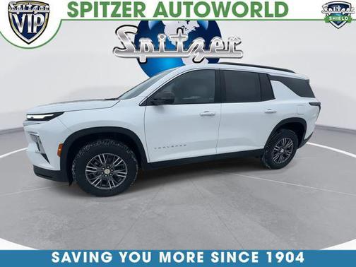 Summit White 2026 Chevrolet Traverse LT