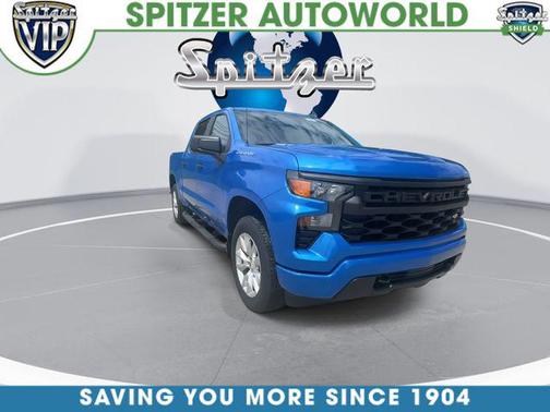Riptide Blue Metallic 2025 Chevrolet Silverado 1500 Custom