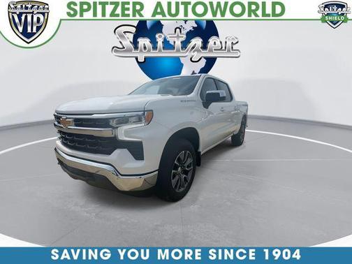Summit White 2026 Chevrolet Silverado 1500 LT
