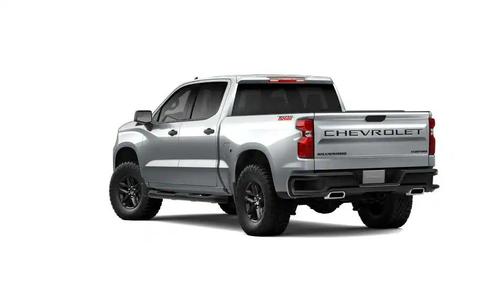 Sterling Gray Metallic 2026 Chevrolet Silverado 1500 Custom Trail Boss