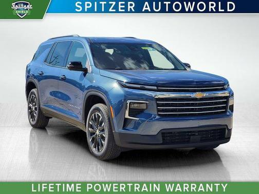 Lakeshore Blue Metallic 2026 Chevrolet Traverse LT