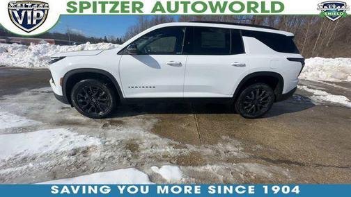 Summit White 2026 Chevrolet Traverse LT