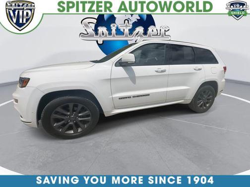 Bright White Clearcoat 2019 Jeep Grand Cherokee High Altitude