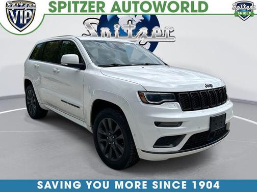 Bright White Clearcoat 2019 Jeep Grand Cherokee High Altitude