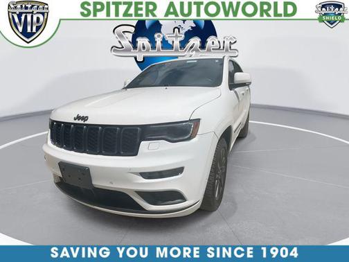 Bright White Clearcoat 2019 Jeep Grand Cherokee High Altitude