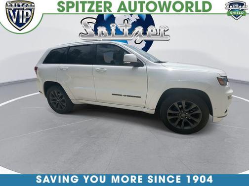 Bright White Clearcoat 2019 Jeep Grand Cherokee High Altitude