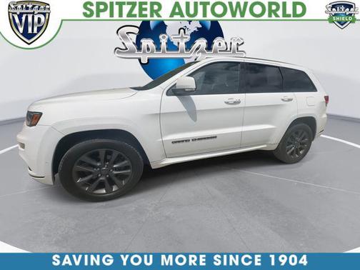 Bright White Clearcoat 2019 Jeep Grand Cherokee High Altitude