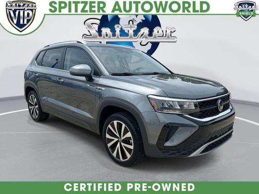 Platinum Gray Metallic 2023 Volkswagen Taos 1.5T SE