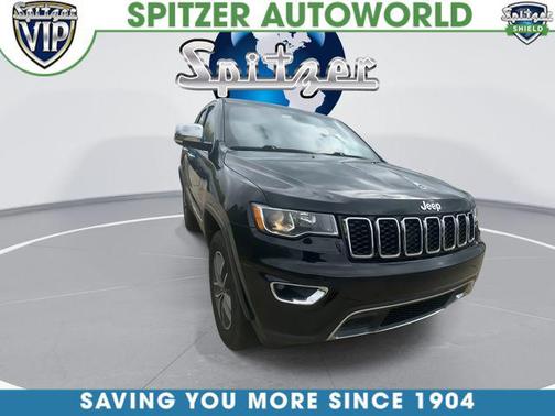 Diamond Black Crystal Pearlcoat 2019 Jeep Grand Cherokee Limited