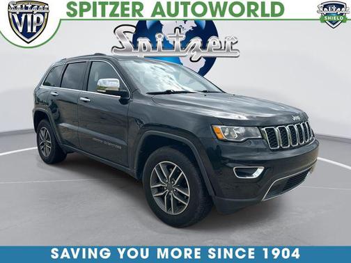 Diamond Black Crystal Pearlcoat 2019 Jeep Grand Cherokee Limited