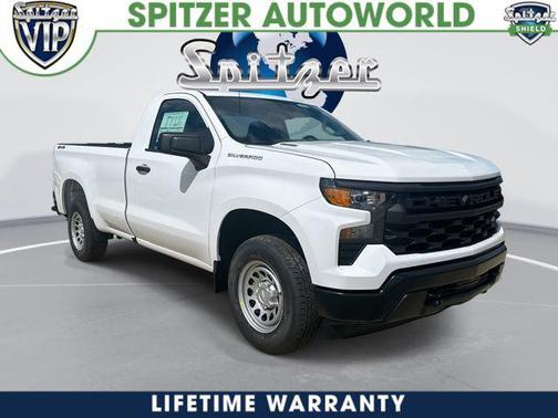 Summit White 2026 Chevrolet Silverado 1500 WT