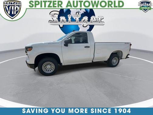 Summit White 2026 Chevrolet Silverado 1500 WT