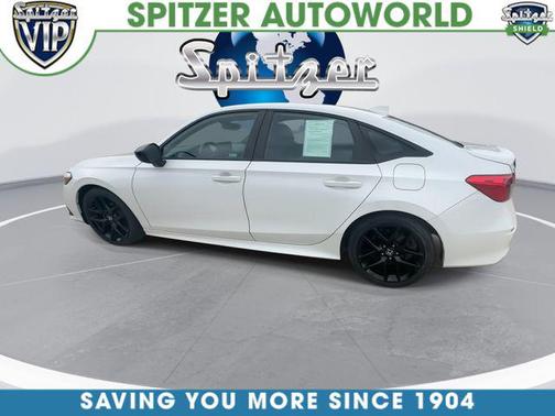 White 2023 Honda Civic Sport