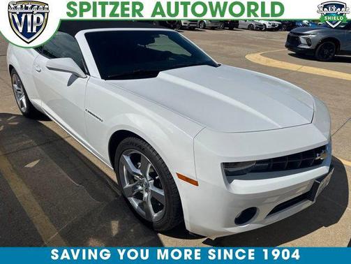 Summit White 2012 Chevrolet Camaro 2LT