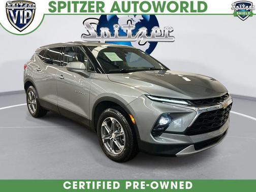 Sterling Gray Metallic 2025 Chevrolet Blazer 2LT