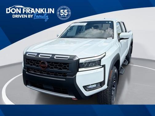 Glacier White 2025 Nissan Frontier PRO-4X