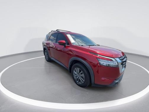 Scarlet Ember Tintcoat 2022 Nissan Pathfinder SV
