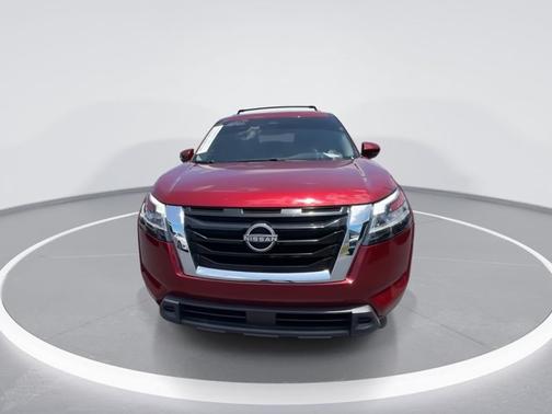 Scarlet Ember Tintcoat 2022 Nissan Pathfinder SV