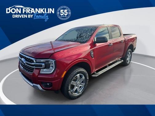 Ruby Red Metallic Tinted Clearcoat 2025 Ford Ranger XLT
