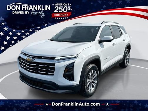 Summit White 2025 Chevrolet Equinox AWD LT